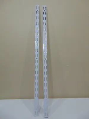 Rubbermaid Configurations Lot Of 2 Dual Ended Upright 25  Track Extension Closet • $21.99