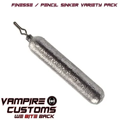 Finesse Pencil Skinny Sinker Weight Drop Shot Variety Pack Lot New • $76.80