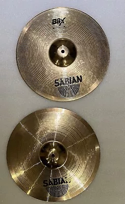 Sabian B8X 14 Hi Hat Cymbals (Pair) Great Used Condition. • $100