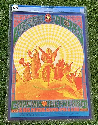 $3292.99 • Buy CGC Graded 6.5 Original THE DOORS BEEFHEART 1967 FAMILY DOG CONCERT POSTER FD-84