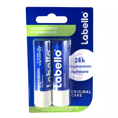 Labello Original Care Lip Balm 2x 4.8g USA SEALED FRESH • $15.94