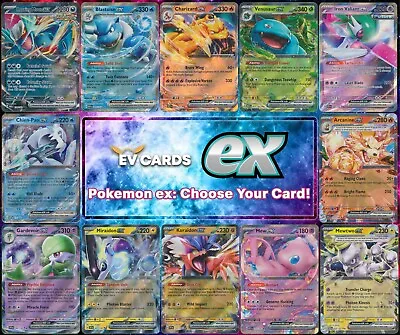 Pokemon Ex - Choose Your Card | 100% Authentic Scarlet & Violet Ultra Rare Cards • $17.95