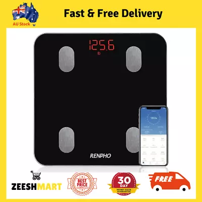 Bluetooth Body Fat Scale RENPHO Smart Digital Bathroom Weighing Scales Body • $45.98