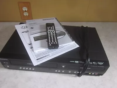 Magnavox ZV457MG9 DVD Player/recorder + VCR Combo DUBS VHS To DVD Remote Manuals • $249