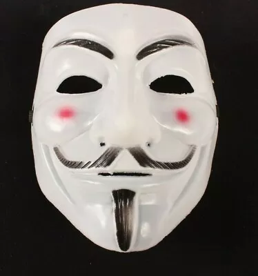 $11.20 • Buy V For Vendetta Mask Guy Fawkes Anonymous Hacker Halloween Party Mask Cosplay NEW