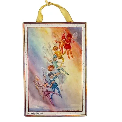 Margaret Tarrant Rainbow Fairy Fairies Art Print On Board By Moonlight & Roses • $39.94