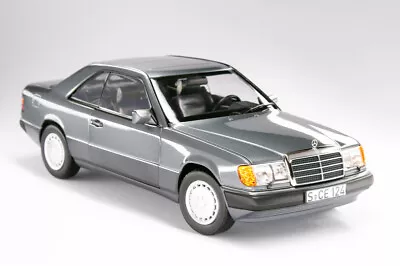 MERCEDES 300 CE-24 Coupe (C124) Metallic-grey 1988-92 1/18 NOREV B66040690 • $150
