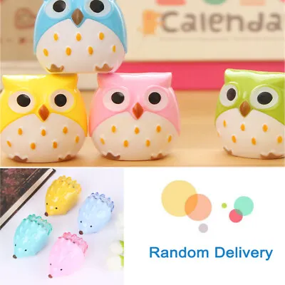 Cute Animal Style Pencil Sharpener Hand Mechanical Cutting Tools Gift New • $9.56