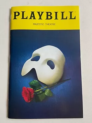 Phantom Of The Opera Playbill 2022    Longest-Running Show In Broadway History!  • $12.50