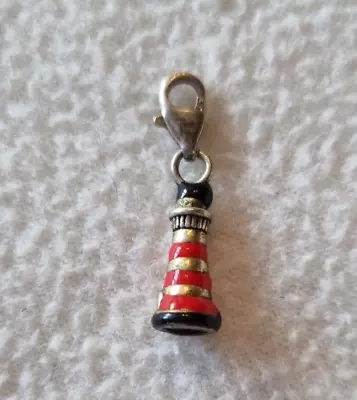 Metal Charm - Lighthouse - Approx 1.5cm X 0.5cm • £6