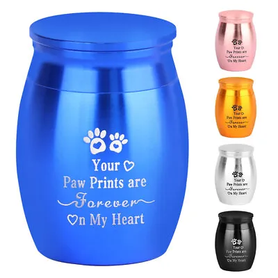 £5.75 • Buy Cremation Urn Holder For Ashes Small Dog Cat Pet Memorial Keepsake Box Funeral