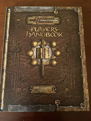 D&D PLAYER'S HANDBOOK Core Rule Book V. 3.5 Premium Reprint  Mint Condition • $49.99