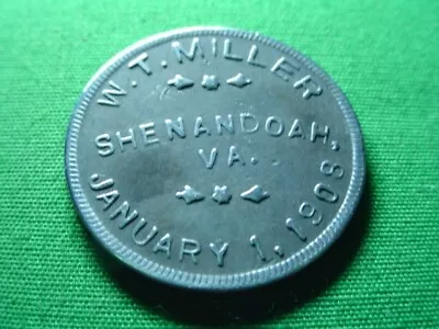 Virginia Token 50¢ W.T. Miller-Shenandoah-VA-Page County • $16.50