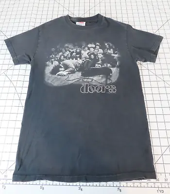 Vintage The Doors Band T Shirt Small People Are Strange Y2K Distressed Fades • $36.96