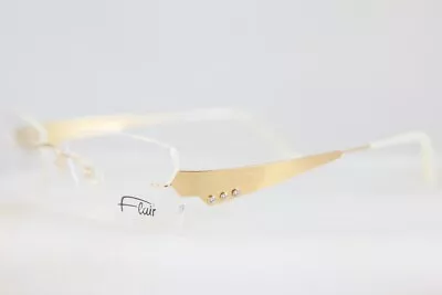 New Flair 173 Col962 Rimless Eyeglasses Nos Made In Germany • $145