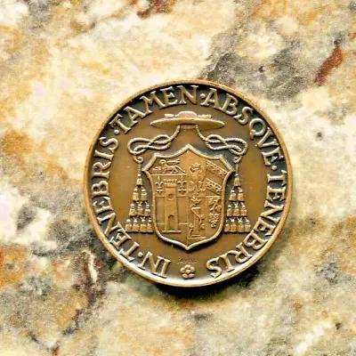 Sede Vacante- Governatore Del Conclave Arc. Di Vignale Medaglia In Bronzo 1963 • $34.45