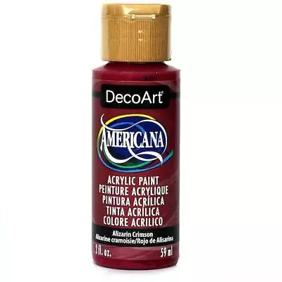 £2.79 • Buy DecoArt Americana Acrylic Paint 59ml 2oz Reds