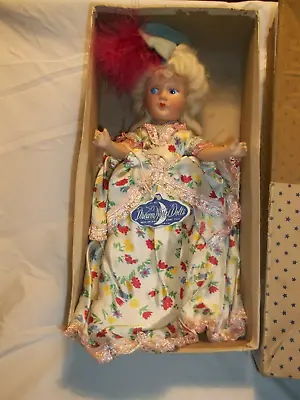 Vintage 1930s Dream World COMPOSITION Doll With Original Box Marie Antoinette • $29.99