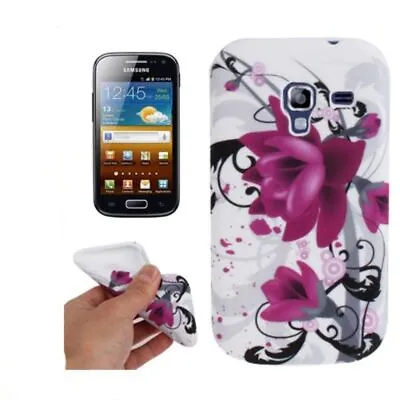 Phone Case Frame Flower Cover Case For Mobile Phone Samsung Galaxy Ace 2 I8160 • £12.18