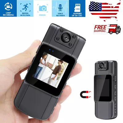 US 1080P HD Body Camera With Screen Night Vison Video Recorder Sports DV Car DVR • $27.43