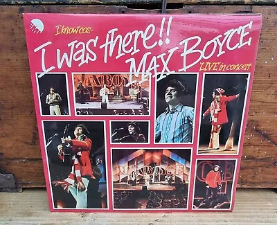 Max Boyce I Know Cos I Was There LP EMI MAX 1001 Vinyl Live Concert 1978 • £9.99