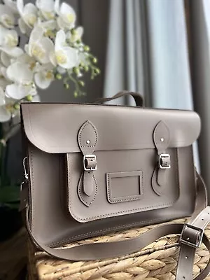 The Cambridge Satchel Company Leather Satchel Shoulder Crossbody Bag • £59