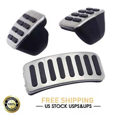 3pc Clutch Gas Brake Foot Pedal Cover Fit VW Bora Golf MK3 MK4 Vento Lupo Polo • $14.89