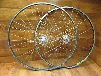 Vintage Campagnolo C Record 32h Sheriff Star 700c Clincher Wheel Set • $1099.99