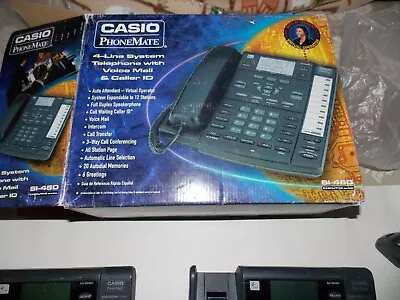 Casio PhoneMate SI-460 Telephone 4-Line Corded Phone [2] • $20