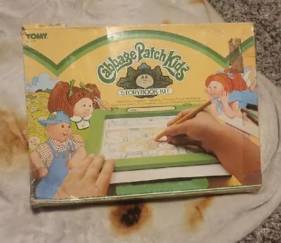 Vintage 1983 TOMY Cabbage Patch Kid Storybook Kit 15 Tracing Plates Fashion • $8