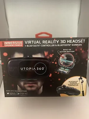 Utopia 360 Virtual Reality Phone VR Headset Open Box • $19.99