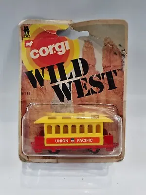 Corgi Junior Wild West Steam Train Coach 111 Union Pacific 1981 • $12.43