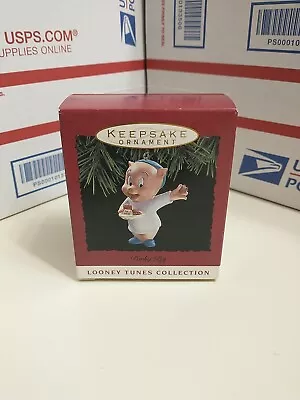 Hallmark Keepsake Ornament Looney Tunes Porky Pig 1993 Preowned With Box • $9.02