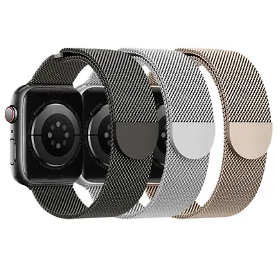 Milanese Loop Band IWatch Strap For Apple Watch Ultra 9 8 7 6 5 4 2 SE 38mm-49mm • $7.99