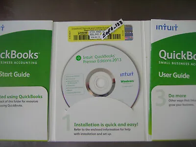Intuit Quickbooks Pro 2013 For Windows Full Retail Usa Version=lifetime License  • $429.95