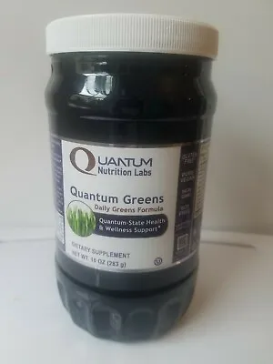 Quantum Nutrition Labs Quantum Greens Daily Greens Formula 10oz. FREE SHIPPING.. • $21.99