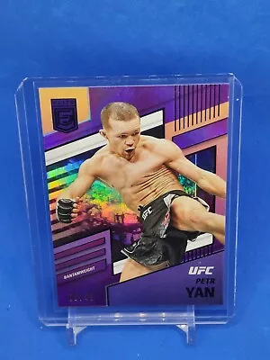 2022 Panini Chronicles UFC Elite Purple 8 /49 Peter Yan #256 • $16