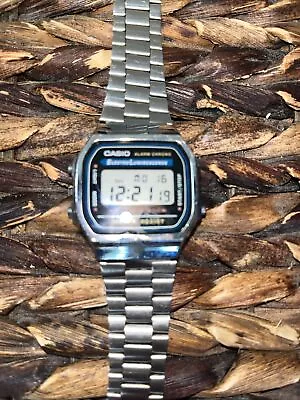 Unisex CASIO Illuminator Watch Classic Digital Chrono Alarm Day/Date A168W-1 • $18