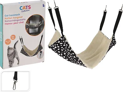 50 X 35cm Pet Cage Hammock Soft Plush Hanging Bed - Ferret Rabbit Cat Guinea Pig • £8.99