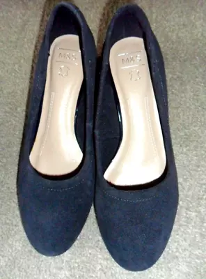M&S  Insolia Navy Shoes 3.5 • £7