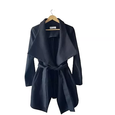 Viktoria & Woods Luxury Wrap Coat Black • $99.95
