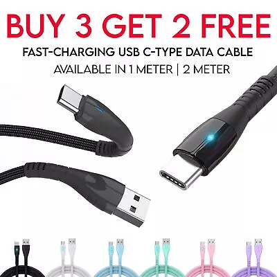 Fast Charger For Samsung Galaxy S24 S23 S22 S21 Type C USB-C Data Charging Cable • £1.99