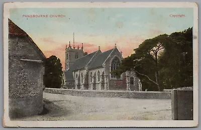 Pangbourne Church Berkshire England Vintage Postcard • £6