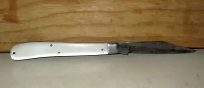 Vintage Sabre Japan Pocket Knife With Pearl Grip • $24.99