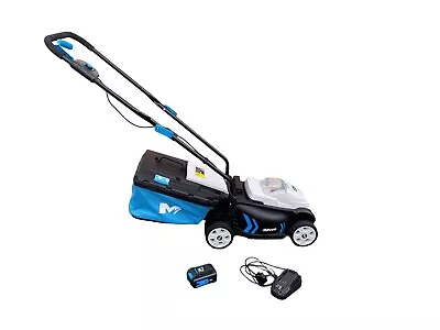 Mac Allister Lawnmower 32cm Cordless 18V 3.0ah Li-Ion Battery MLM18-Li Charger • £134.96