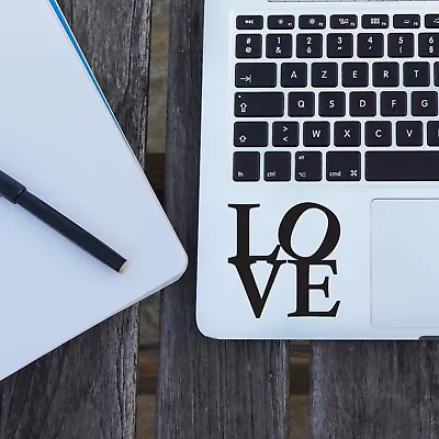 LOVE Quote Apple MacBook Decal Sticker Fits All MacBook Models • £2.99