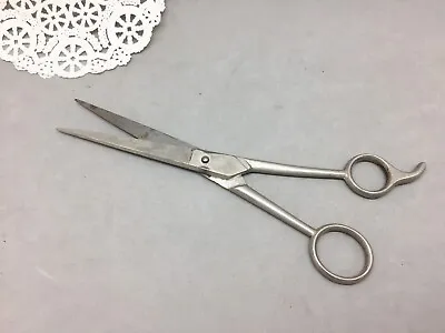 Elk Brand Made Italy Hot Drop Forged Steel Scissors 8  Trim Cutting Vintage • $14.49