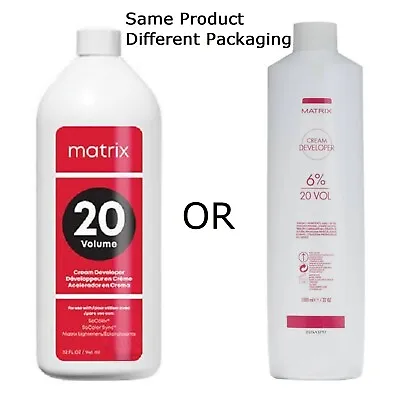 Matrix SOCOLOR Extra Coverage Hair Color | 3 Oz |  - Developer - Choose Yours • $20.89
