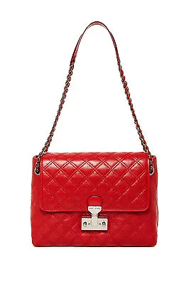 MARC JACOBS Red Baroque XL Single Leather Shoulder Bag. *****NEW*****$1050***** • $499.99