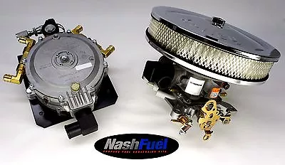 $1099.99 • Buy Complete V8 Propane Kit 4 Four Barrel 4bbl Pattern Small Big Block 330hp Square